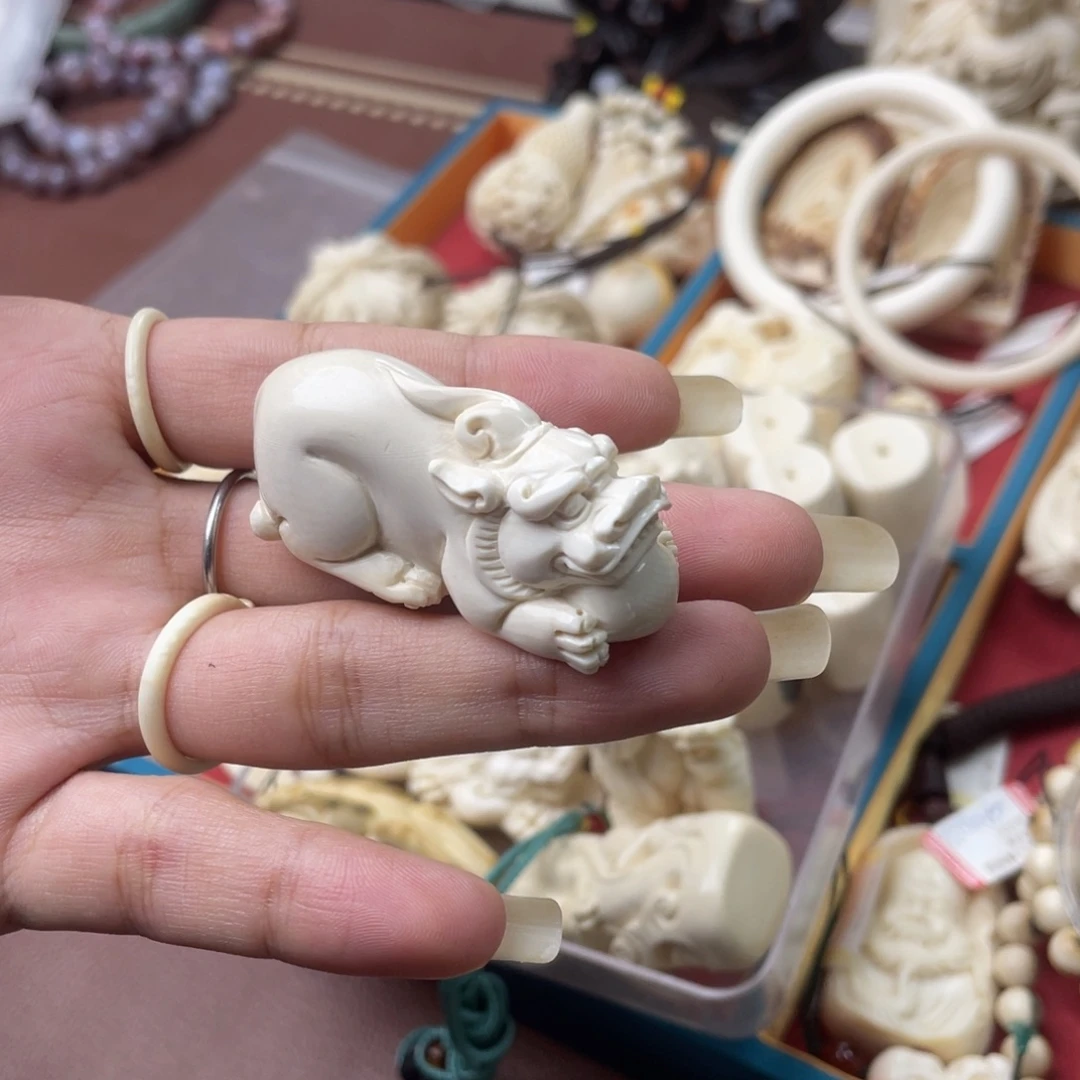 猛犸象牙手串/手链/手镯貔貅吊坠