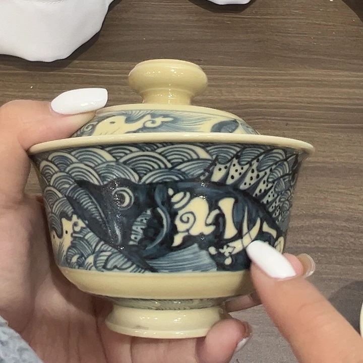 杯佛***饭景德镇陶瓷杯子