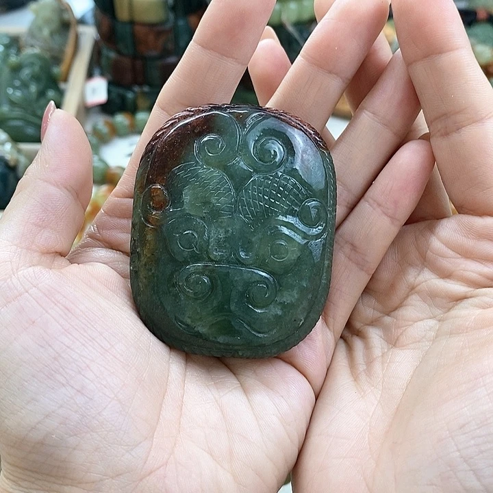 未镶嵌透闪石质玉把件安****业