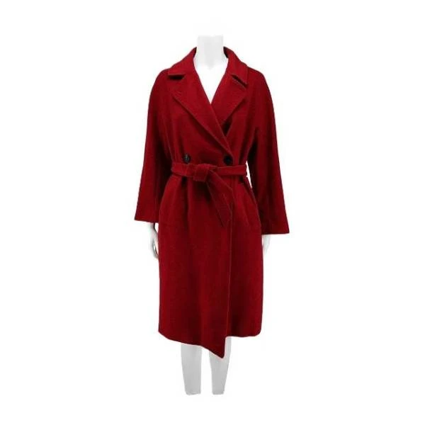 妃鱼/Weekend Max Mara/丝缎、羊毛、亮片/大衣/95新/马零二一三