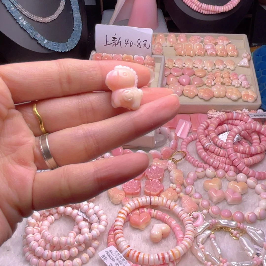 未镶嵌海螺珠手串喵****干福利