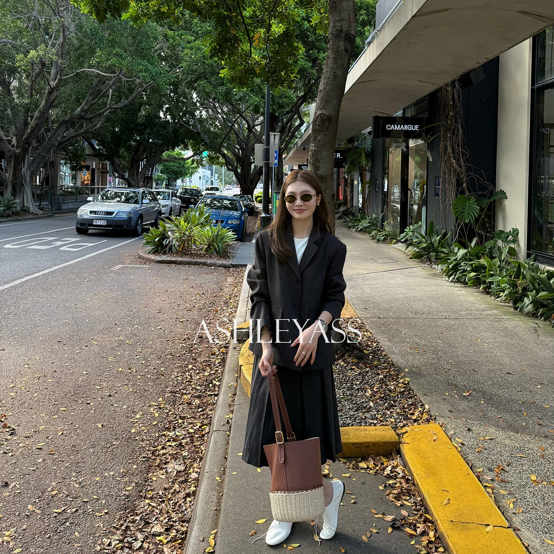 【ASHLEYASS】“洛伊西装”高智感松弛西装立体贴袋西装LSS250084C