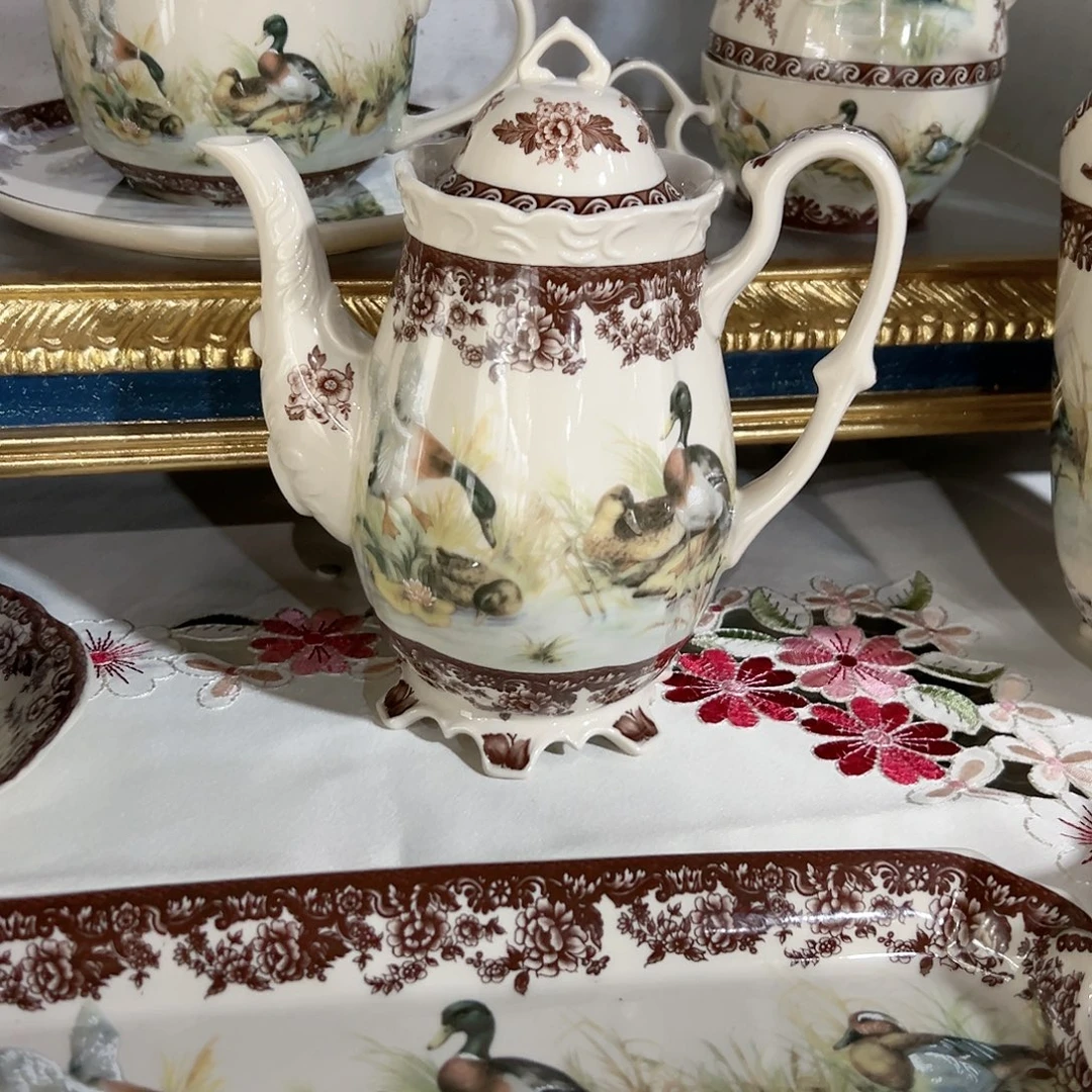 陶瓷 336福利咖啡壶一只