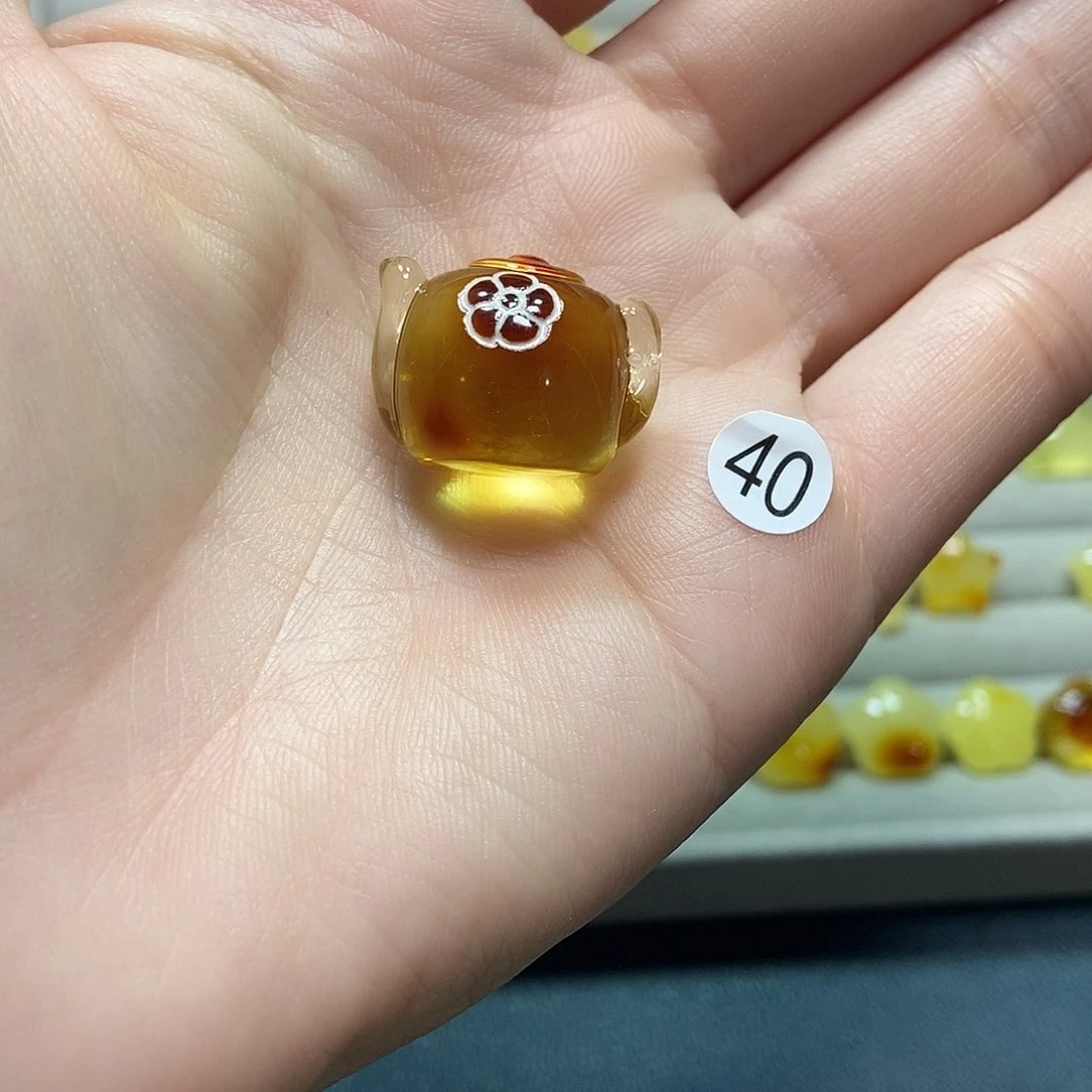 琥珀裸石未镶嵌S****r，