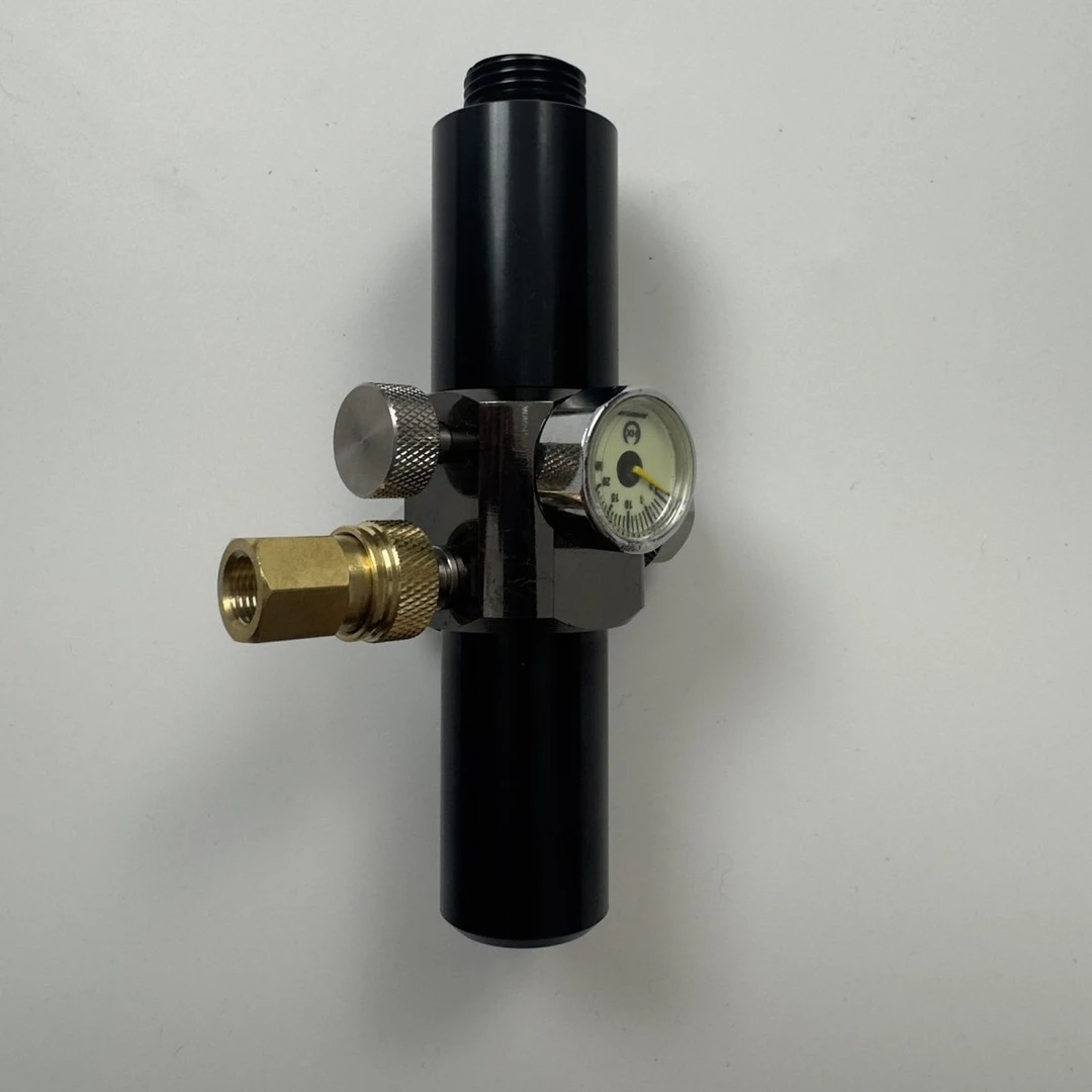 *.双表气瓶阀高压气瓶阀门充气转接头带快接头一体阀