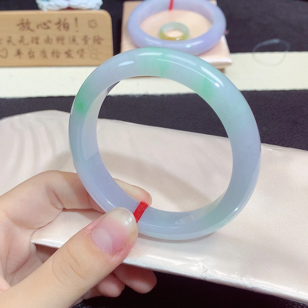 翡翠未镶嵌手镯1291