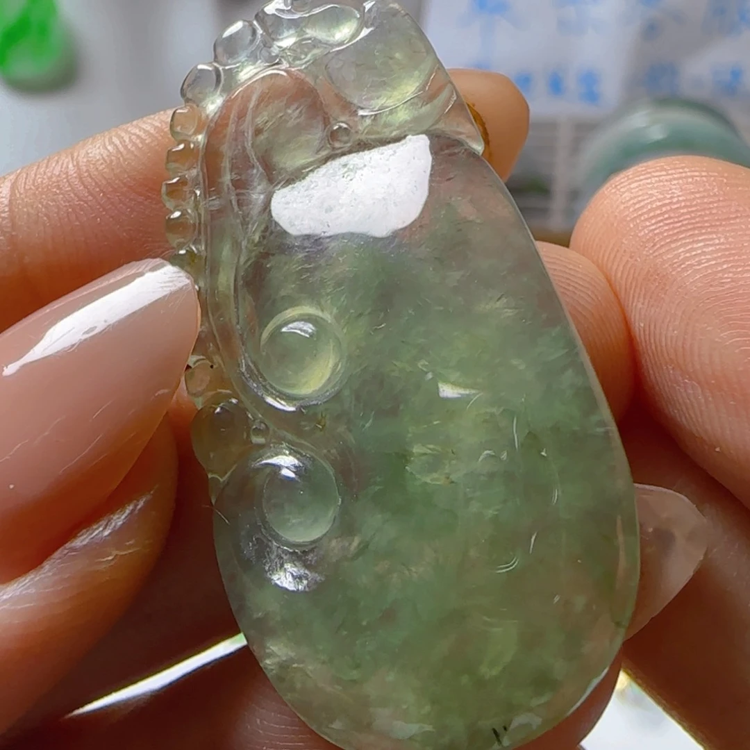 翡翠未镶嵌颈饰翡翠990