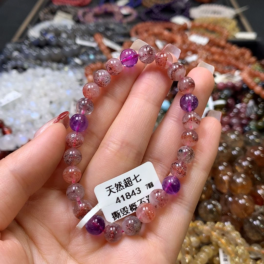 水晶手链未镶嵌，