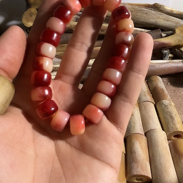 yy驼骨12手串手串半血半血
