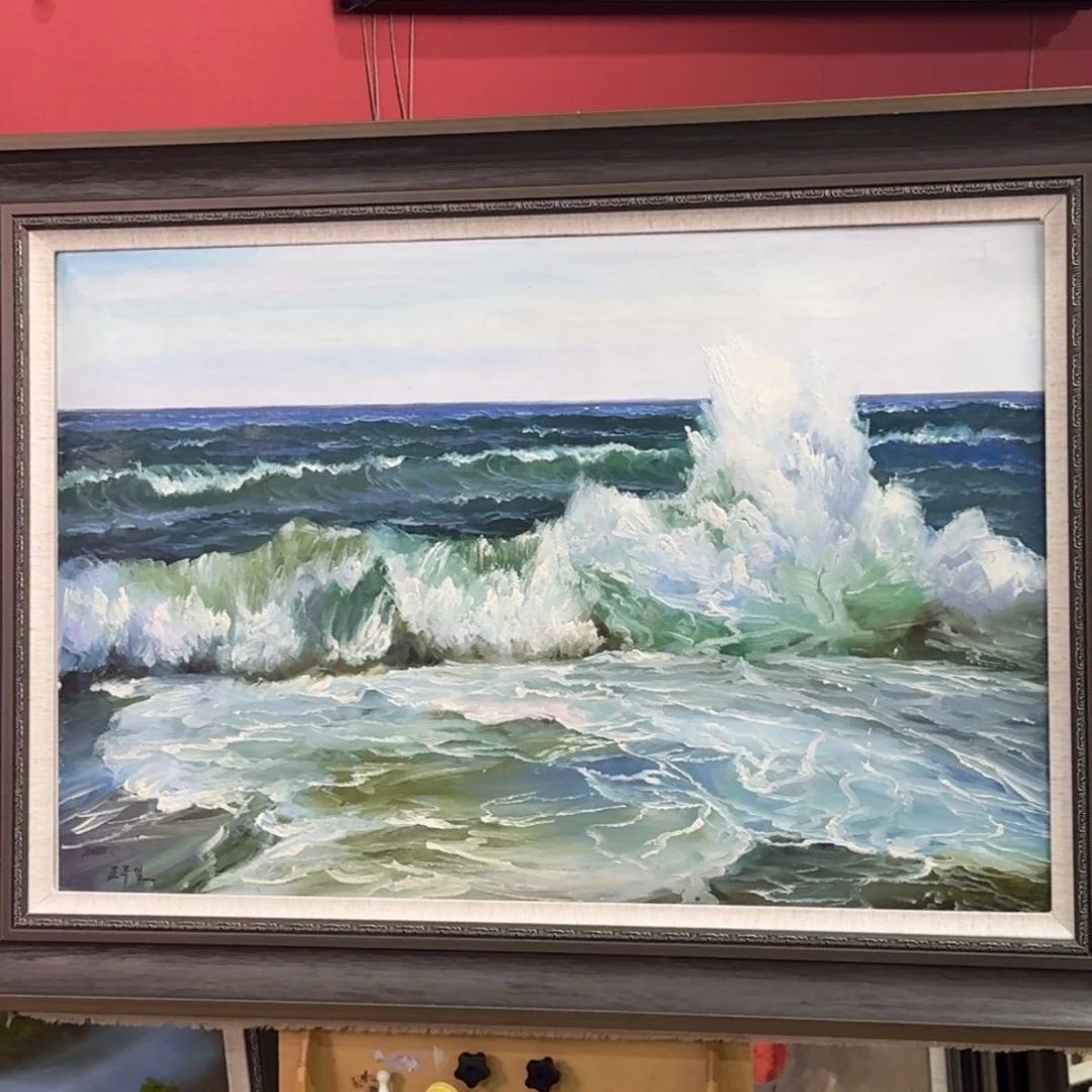 油画原创手绘油画作品