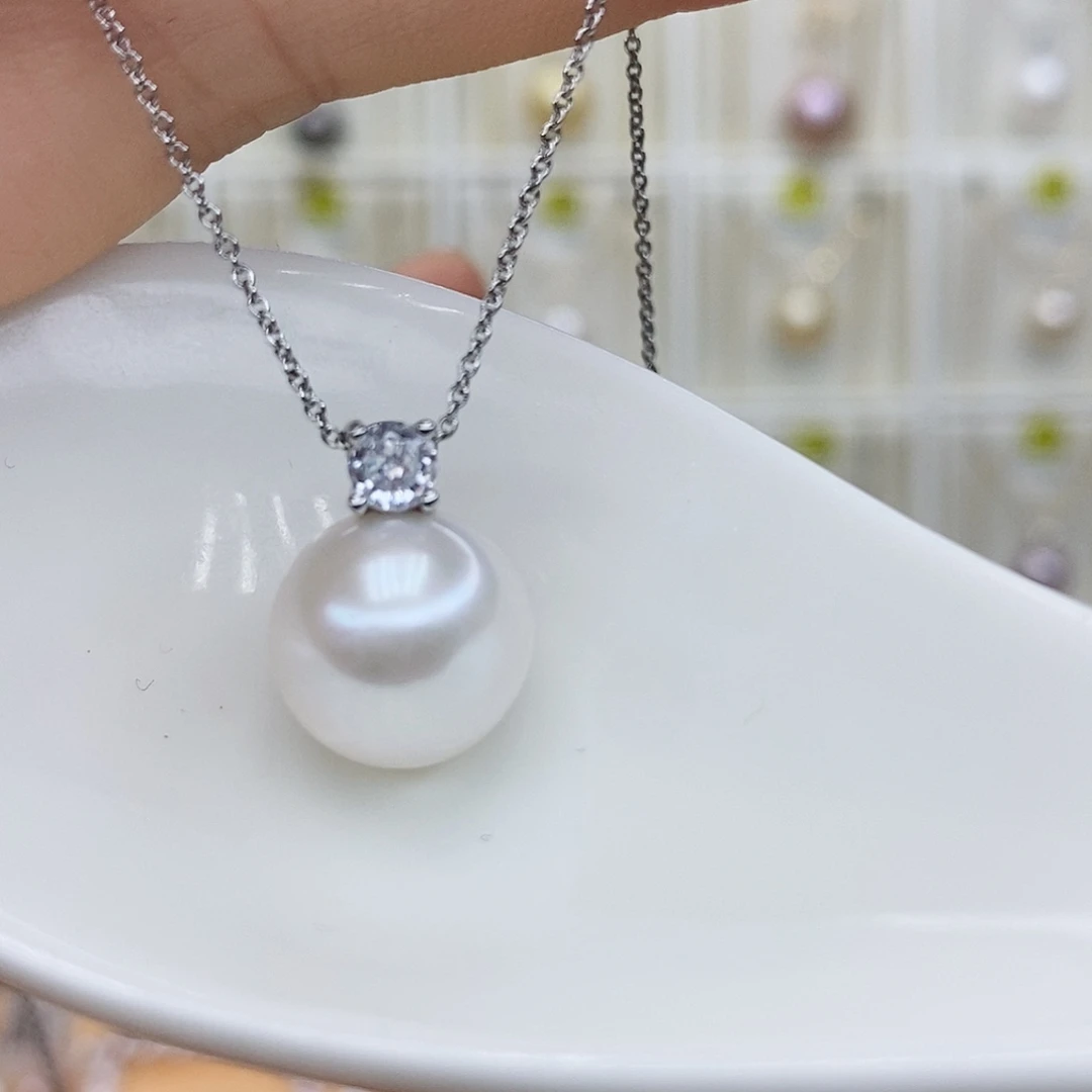 颈饰淡水珍珠合金