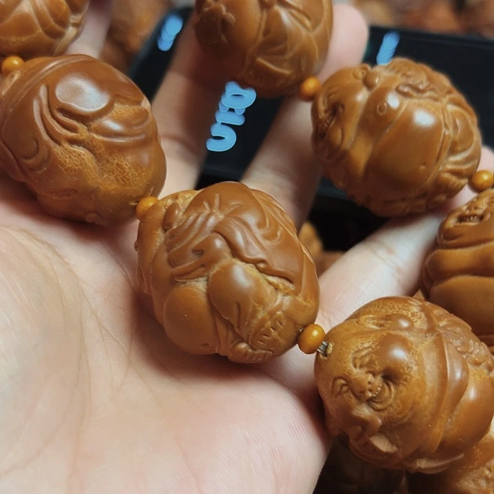 星***落橄榄核手串/手链米勒手持