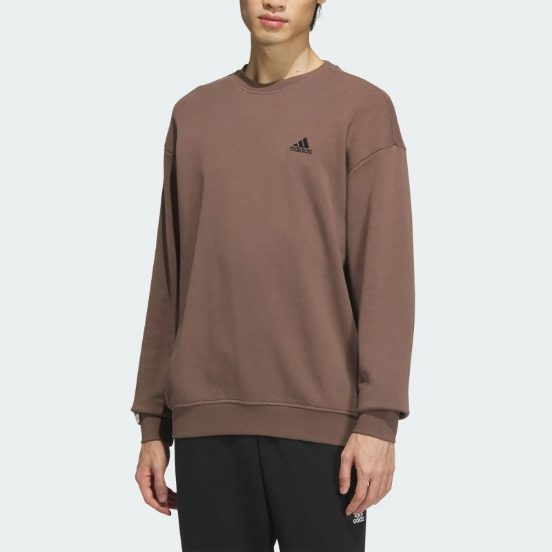 adidas/阿迪达斯男女装 时尚经典复古宽松休闲圆领长袖卫衣JM9108