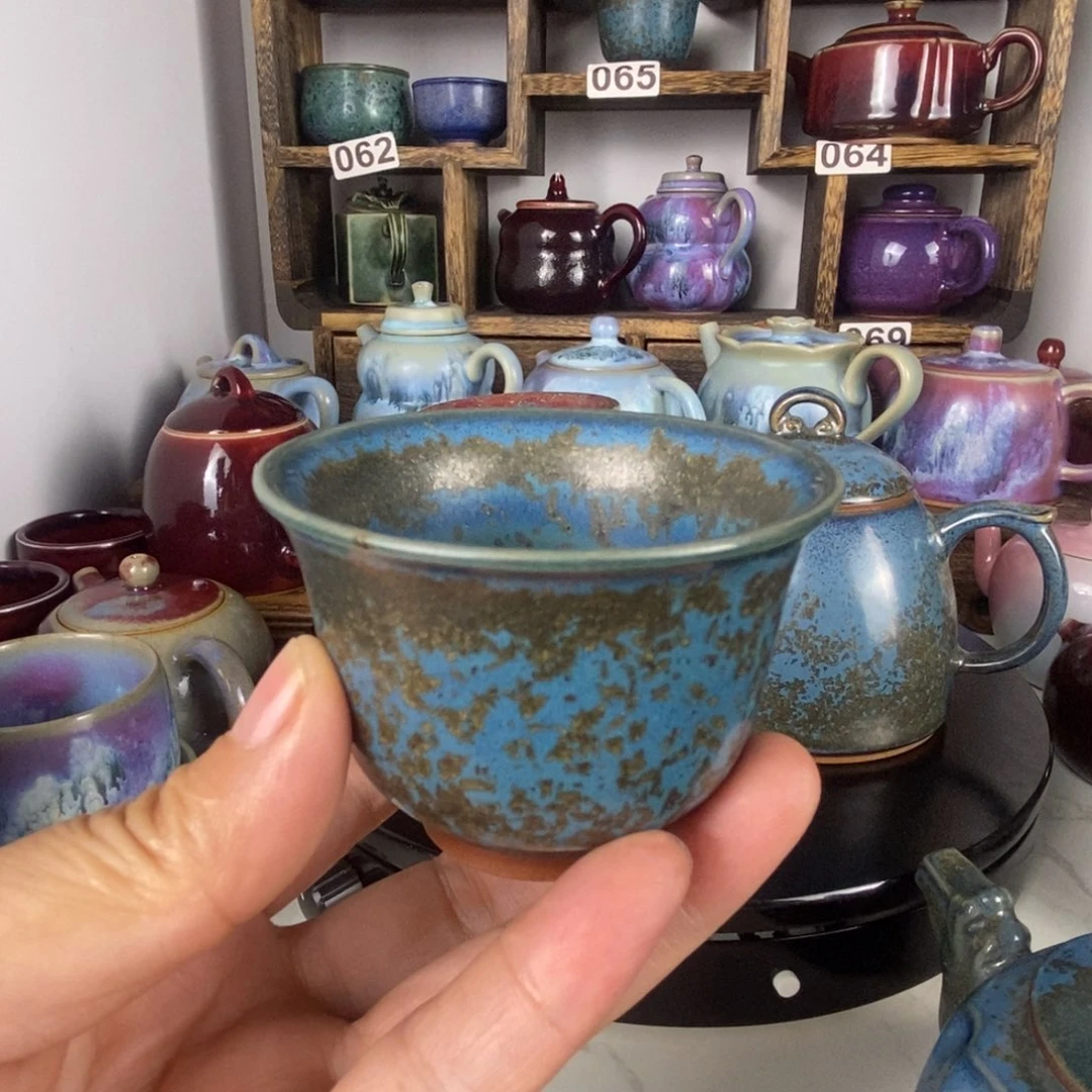 整***庄中国神后钧瓷茶具