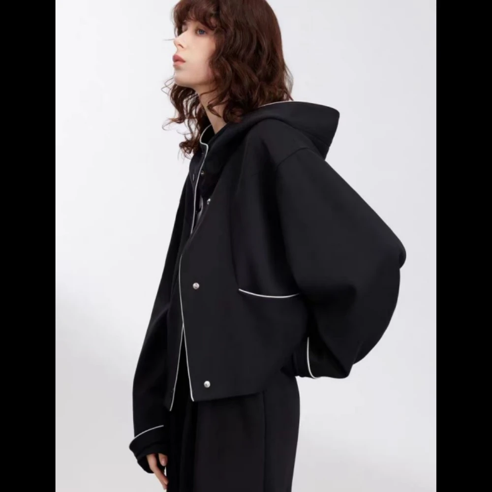 高弗/GAOFU 【正品保证】加棉服女''黑白故事‘’ 冬装高压棉厚A8585