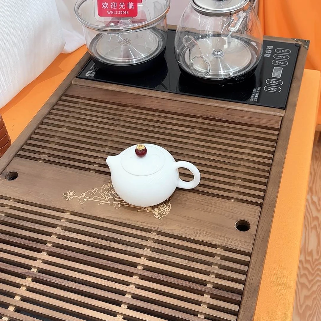 雄****晶实木茶盘工厂直销