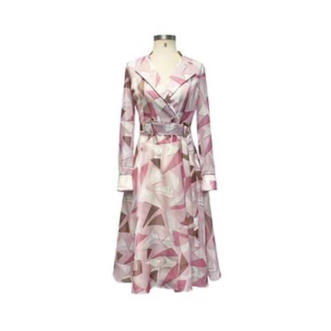 FALEMIG-歌系印花连衣裙女EWE321Y02900