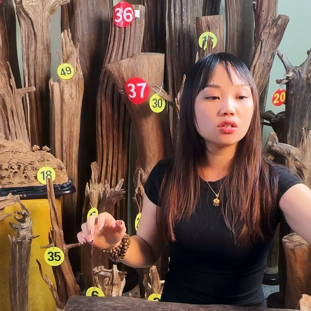 沉香沉香碎屑天然沉香原材料摆件➕底座