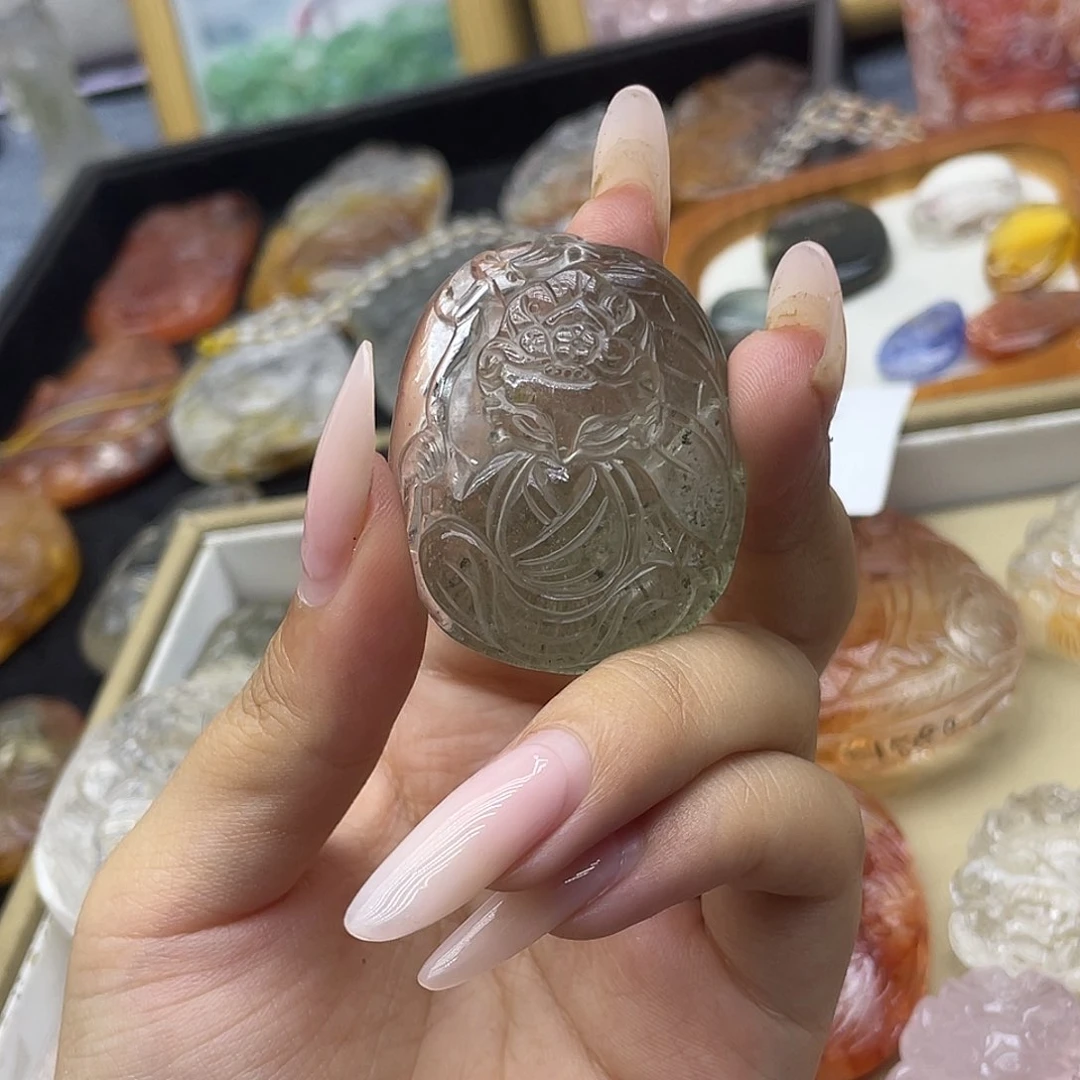 颈饰未镶嵌水晶天然