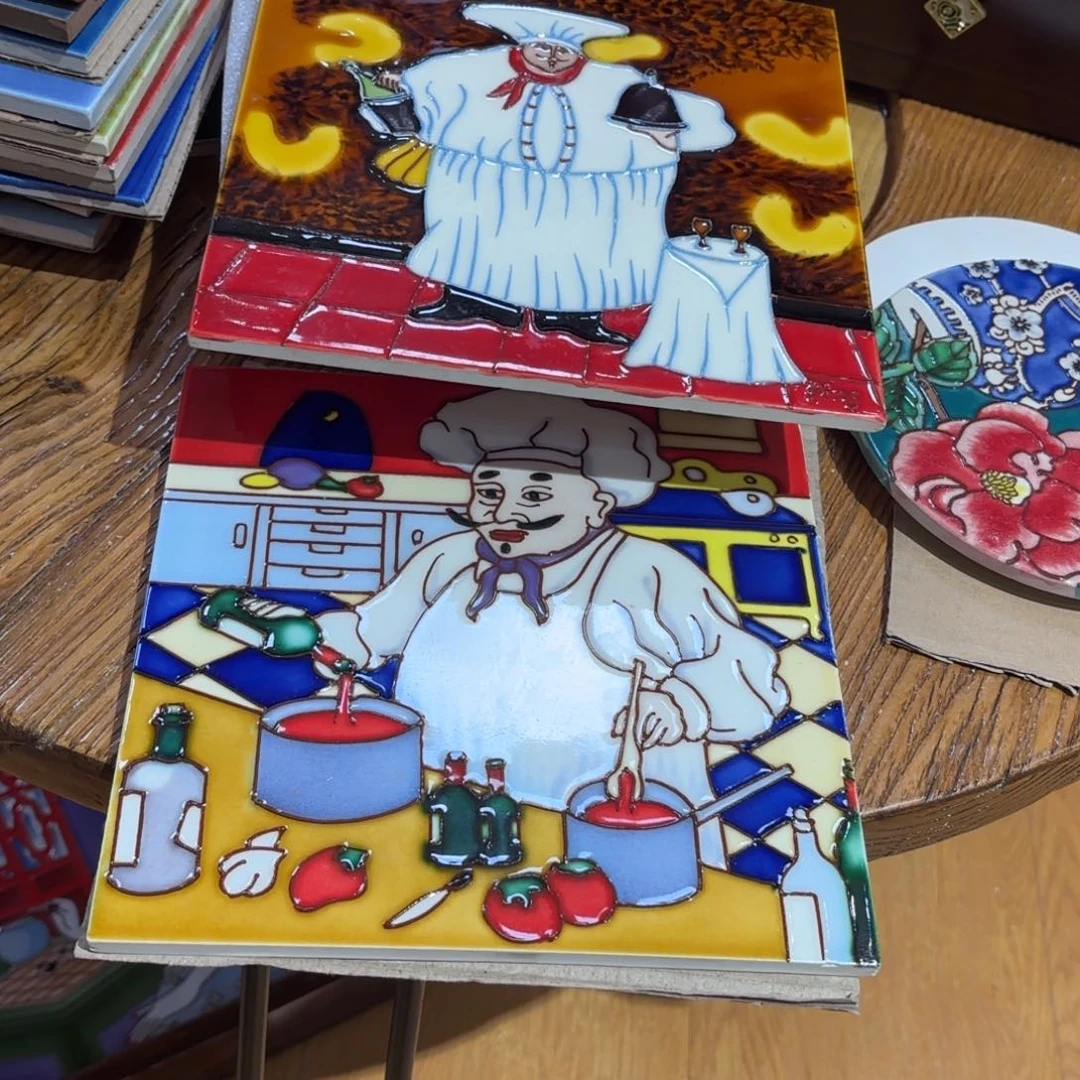 瓷片20.20微瑕特价福利款一对