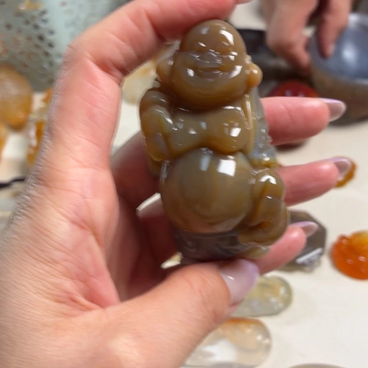 玛瑙/玉髓未镶嵌吊坠(不含链)