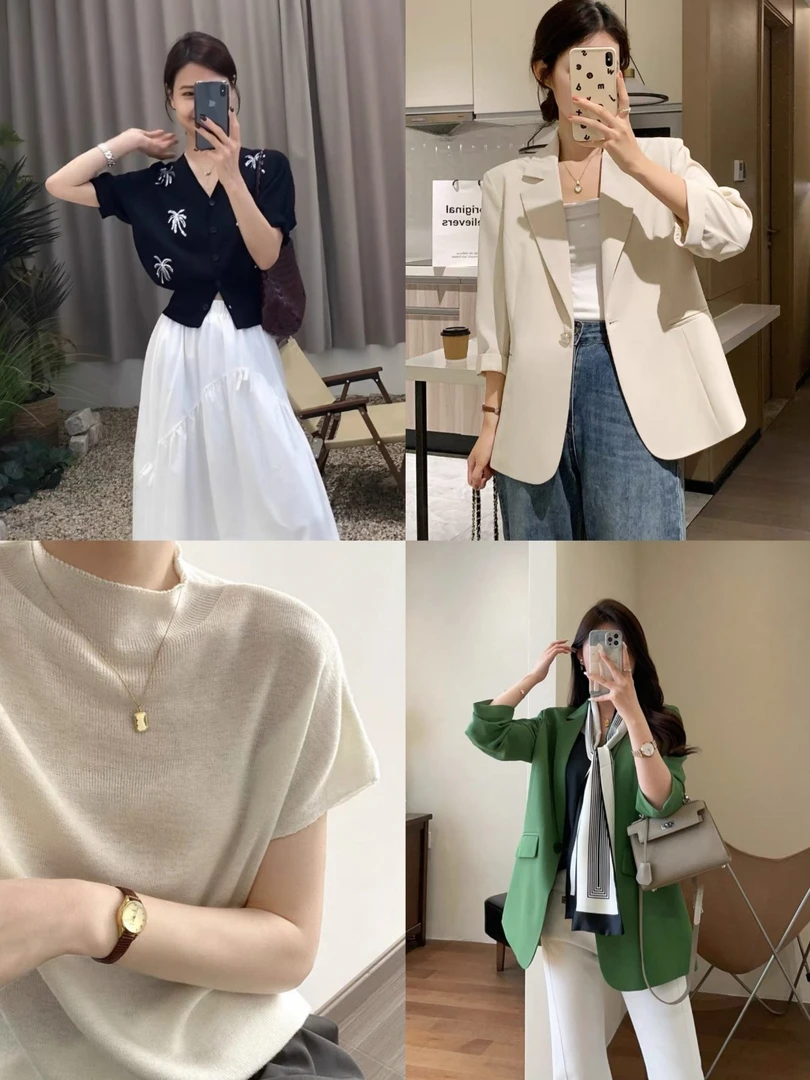 孤品【B151--B160】女装时尚款式 洋气简约大气