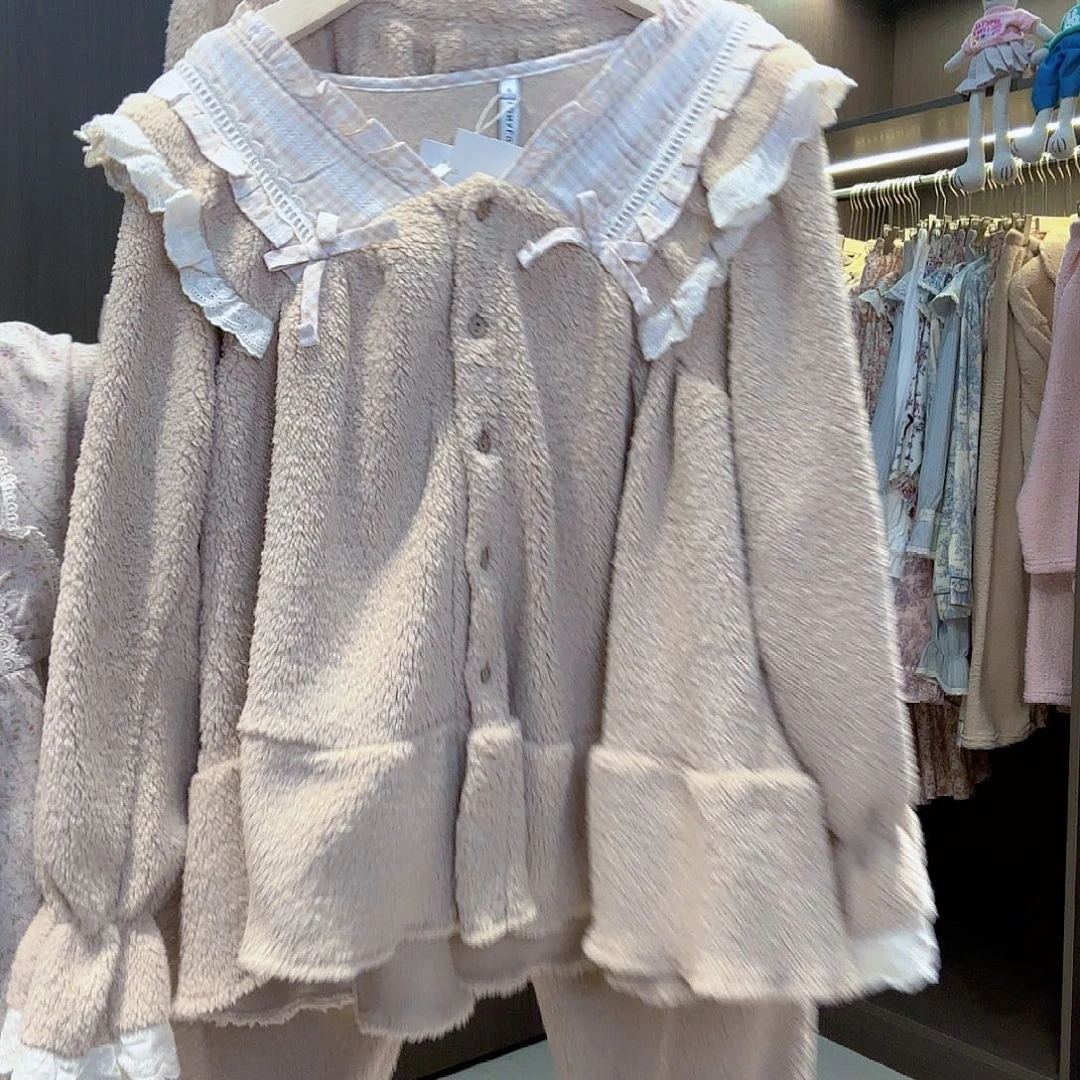 露娜卡其色系列套装