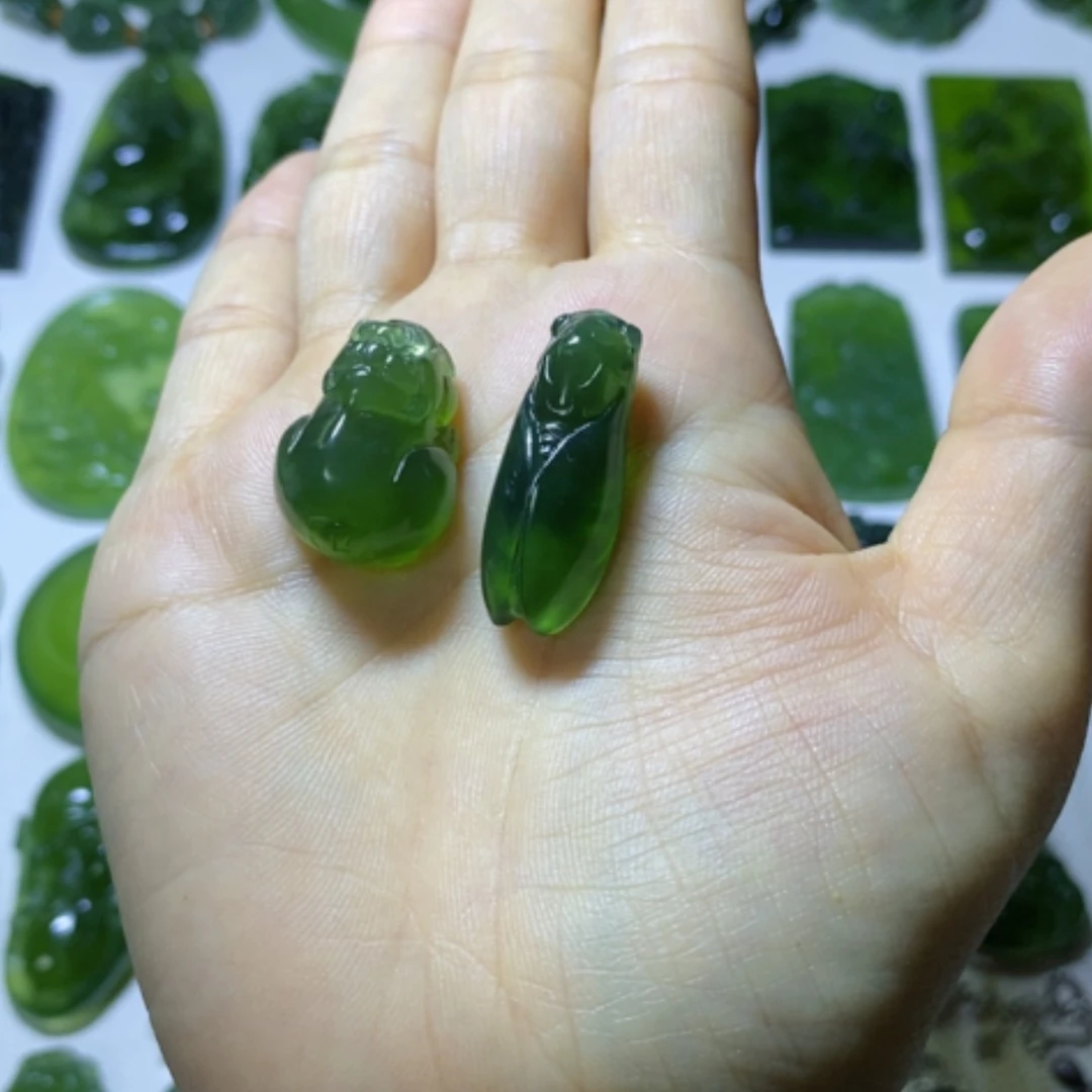 【闪购商品】未镶嵌蛇纹石玉颈饰纯*