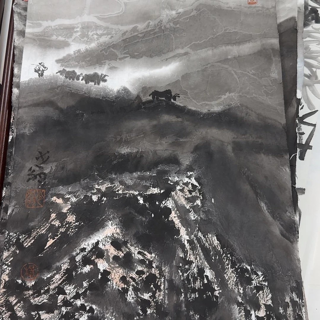 M***l国画杨海永带框精品