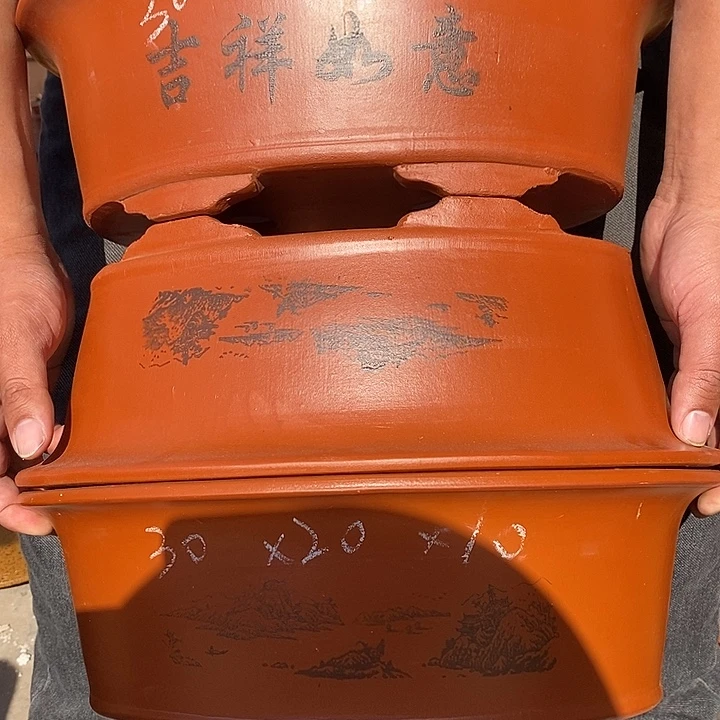 紫砂花盆宜兴紫砂