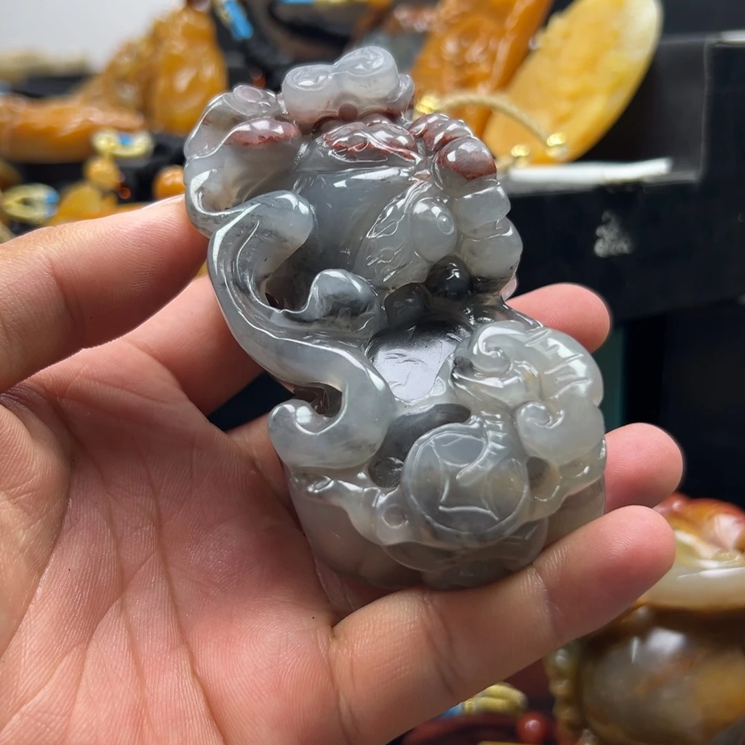 石英质玉（黄龙玉）未镶嵌多选发其一