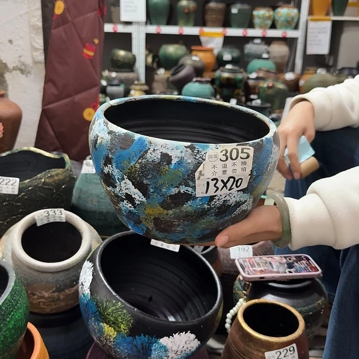 彩绘305高度14口径20