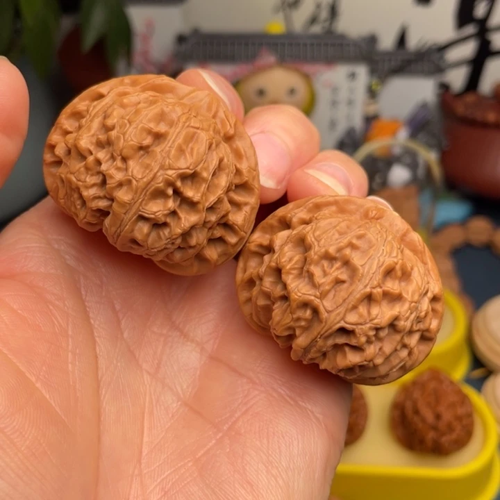 文玩核桃把件宫灯42