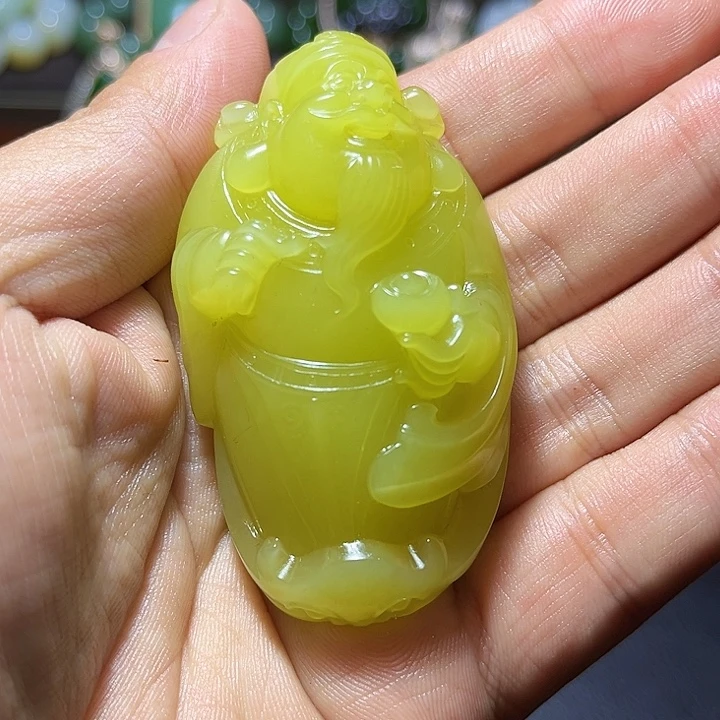 和田玉挂件未镶嵌X****2