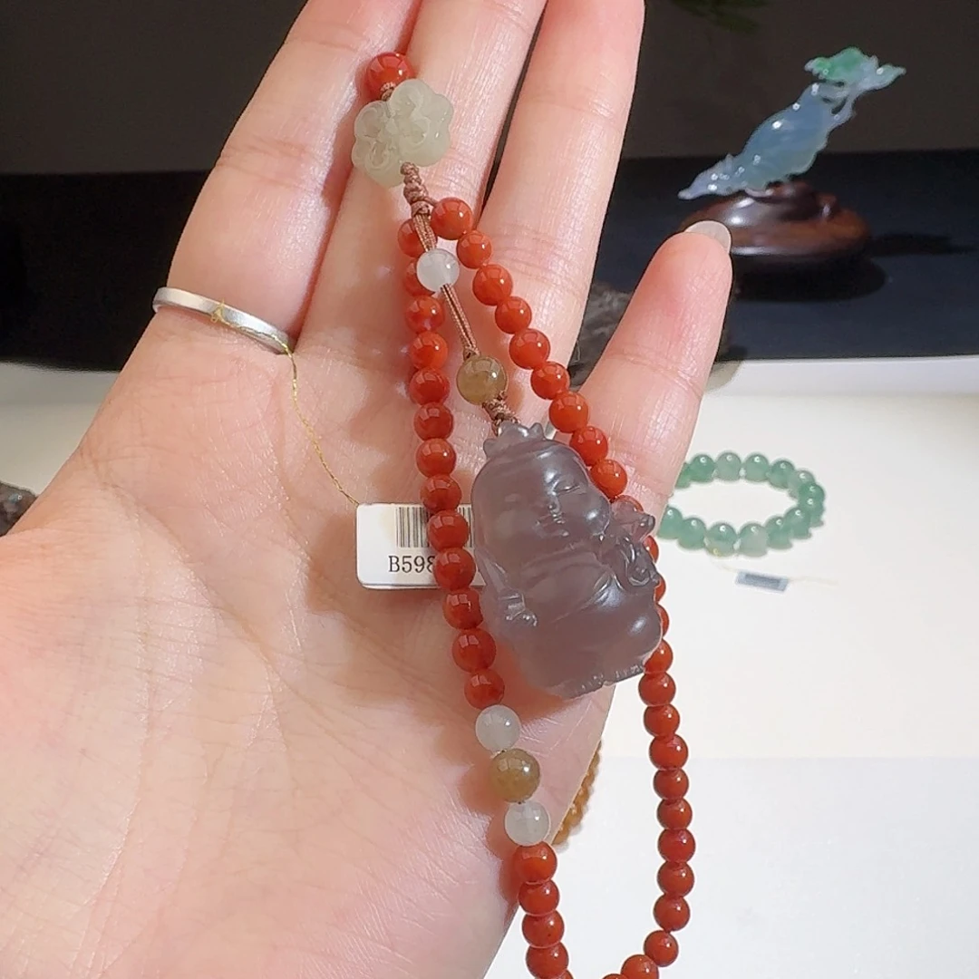 定制玛瑙鑫未镶嵌牛，虎