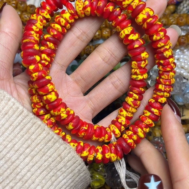 琉璃颈饰5947琉璃一条