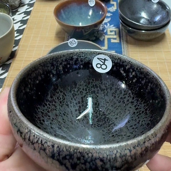 茶盏84 坚记茶盏摆件