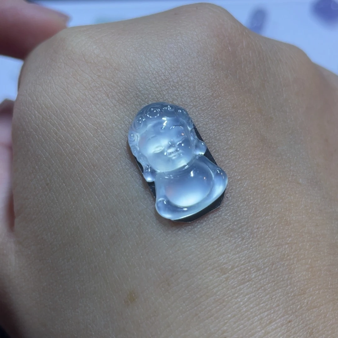 颈饰未镶嵌翡翠宝宝佛