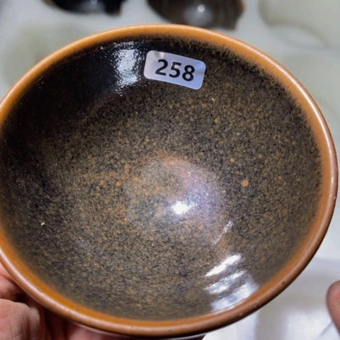 茶盏原矿原釉柴烧建盏