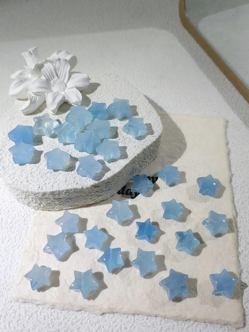 海蓝宝星星尖角 B728 多样性发其一/1个