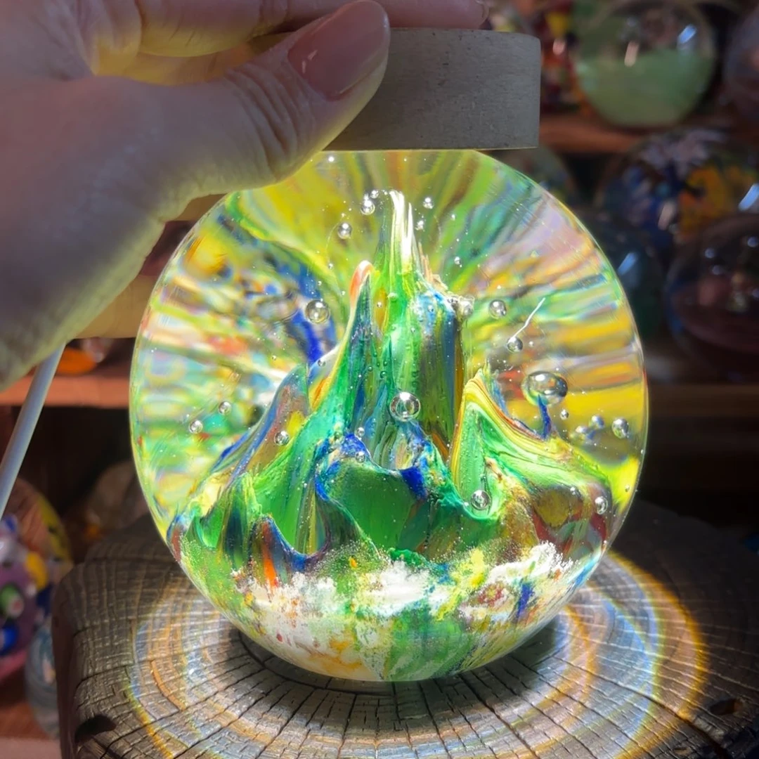 水***芝手工艺品琉璃精品