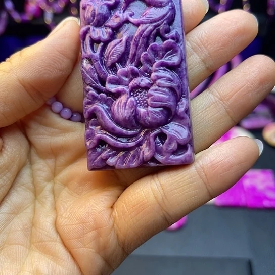 非金属花开富贵方牌