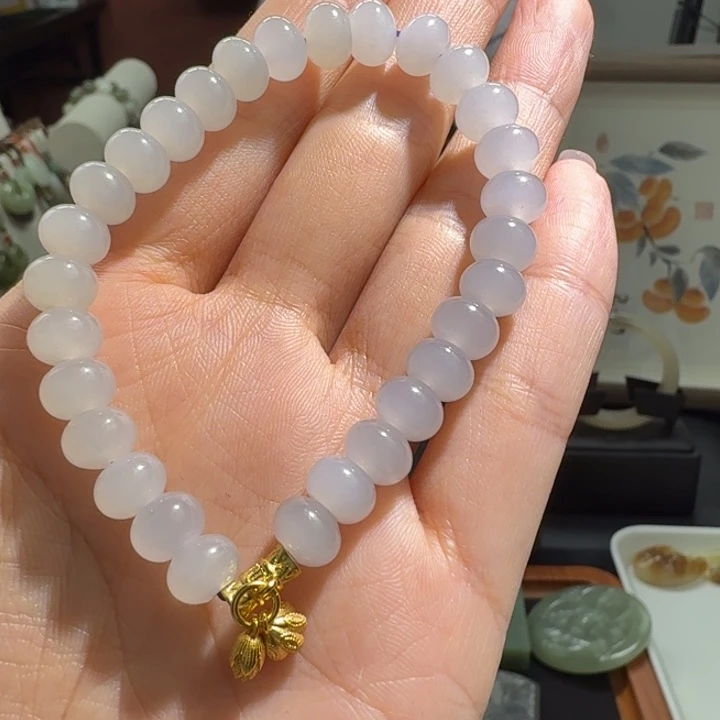 和田玉（糖玉）未镶嵌手链