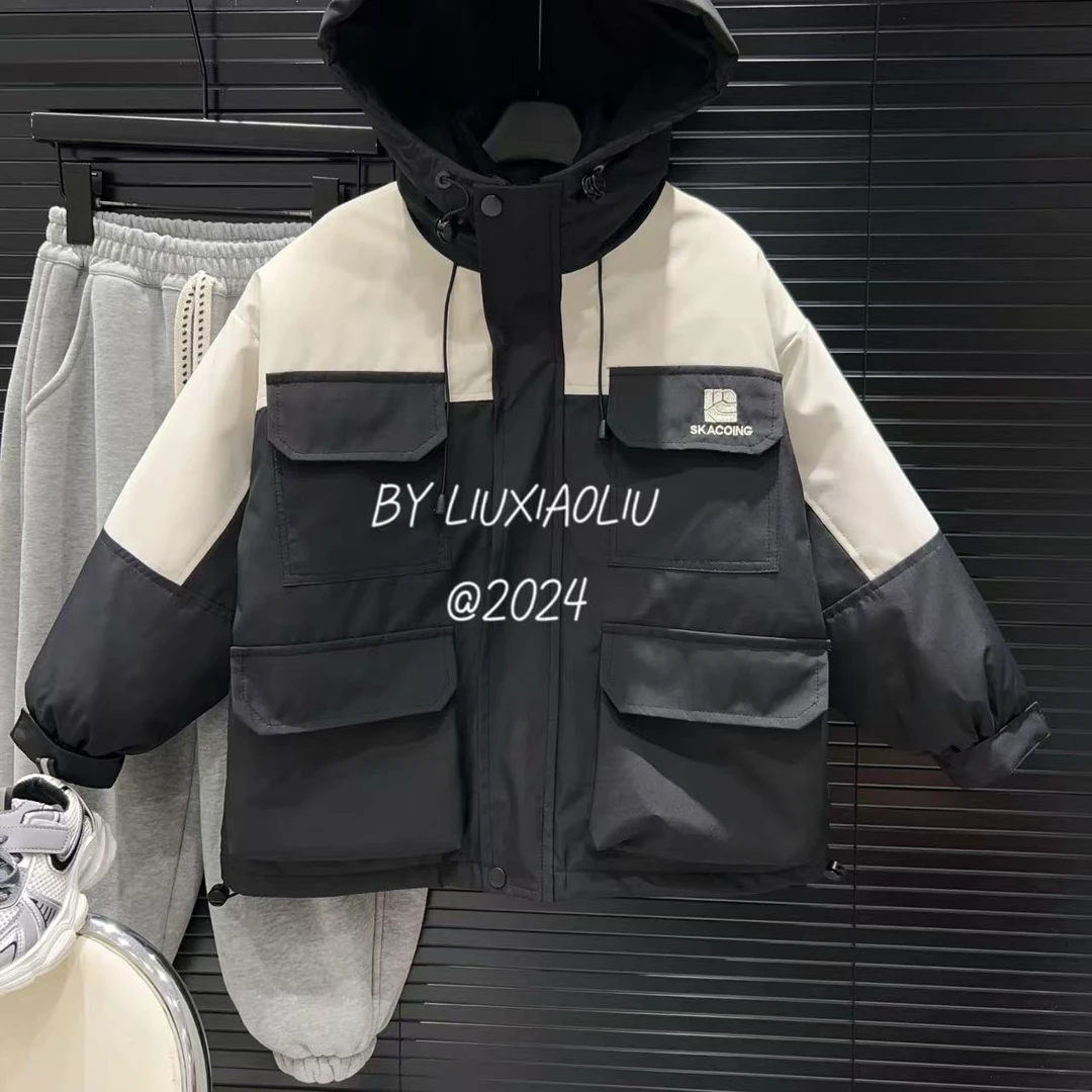 杭州六小六正版 BY LIUXIAOLIU冬季儿童三合一羽绒服12832