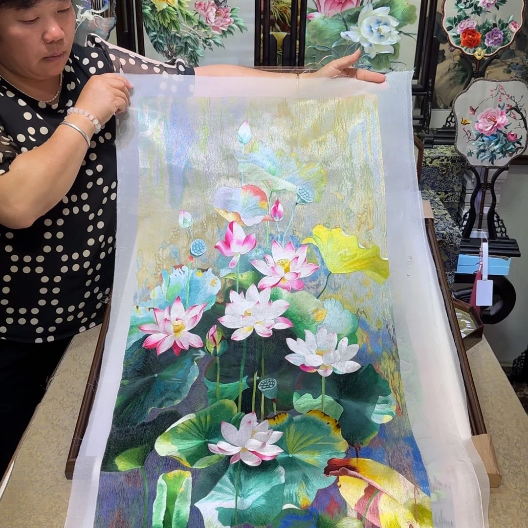 刺绣刺绣工艺精湛独特设计理念