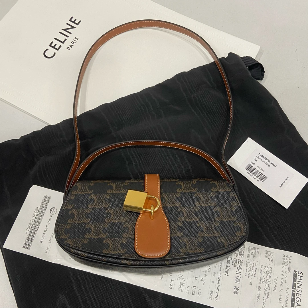 未使用 Celine/思琳 老花单肩经典老花元素