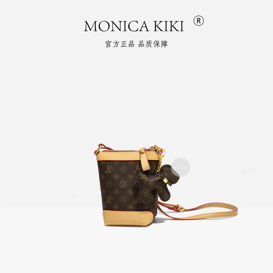 MONICA KIKI/莫妮卡奇奇手机包经典复古手提单肩斜挎包-2166