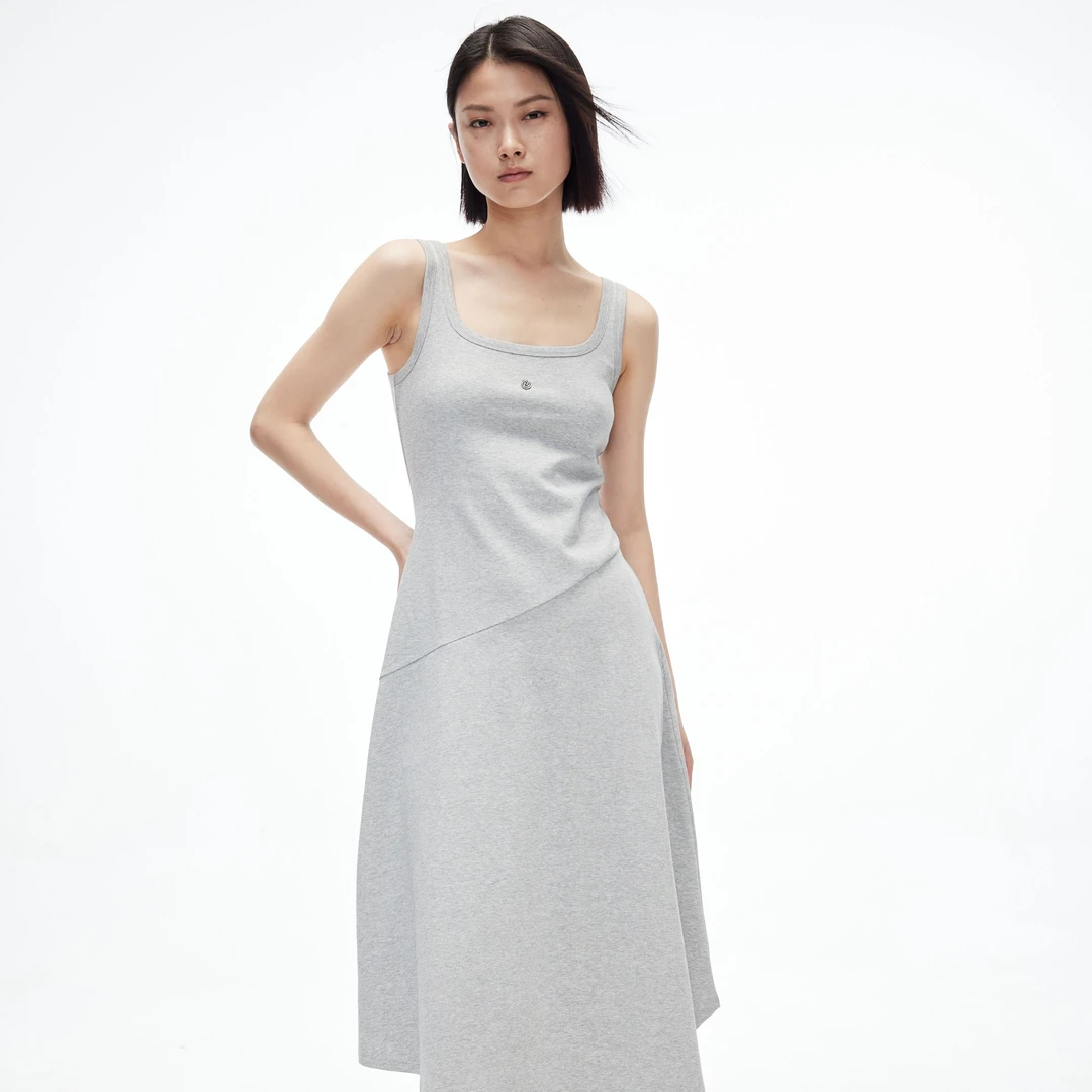 ONLY夏季气质显瘦中长款吊带连衣裙女纯欲慵懒风女装|125161029