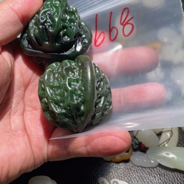 未镶嵌和田玉笔搁