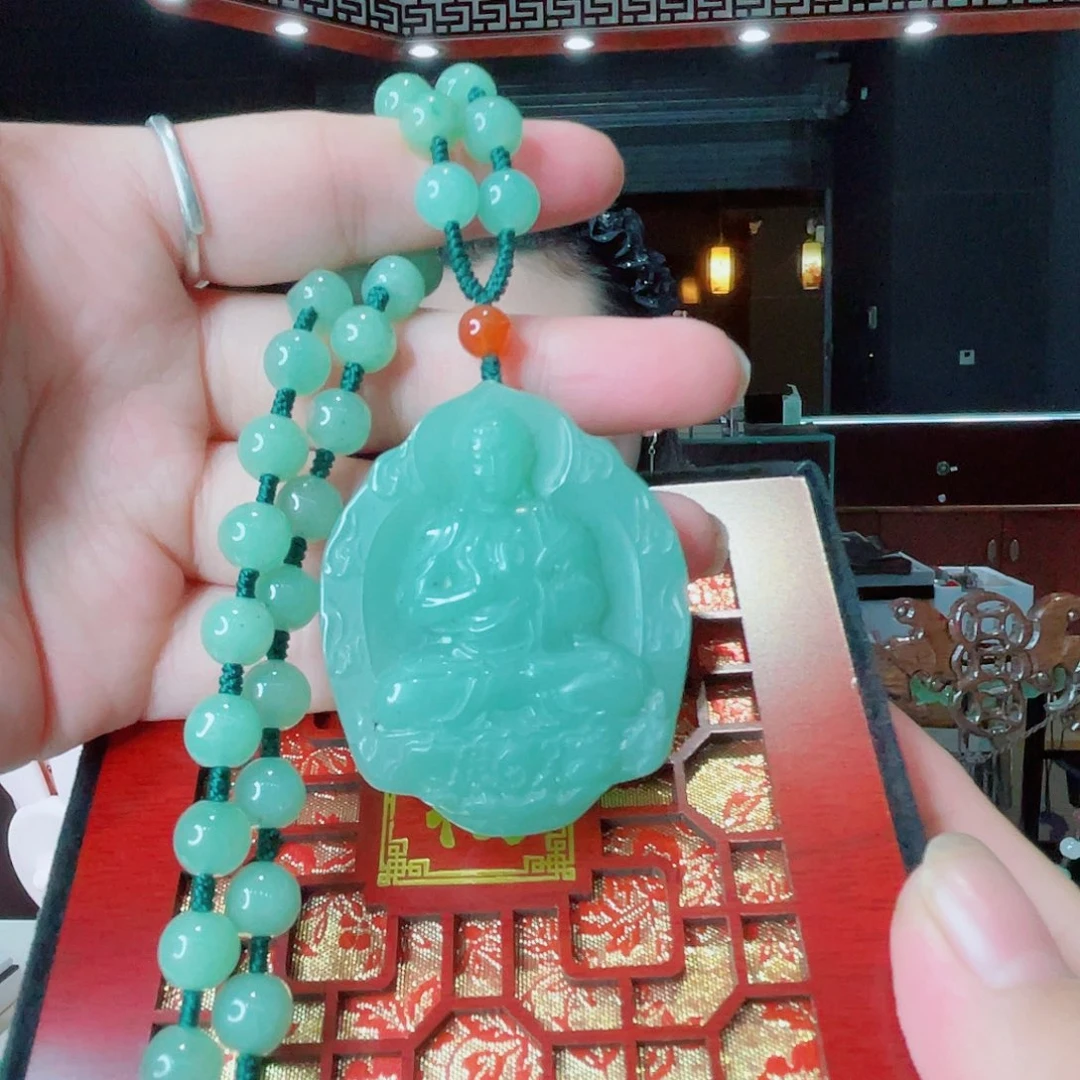 密玉（石英质玉）未镶嵌颈饰